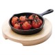 Olympia mini gietijzeren ronde pan 11,5cm