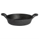 Olympia gietijzeren ronde pan met oren 18cm