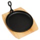 Olympia gietijzeren pan 22cm
