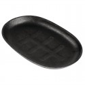 Olympia gietijzeren pan ovaal 28x19cm