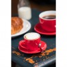 Olympia Café espresso schotel rood