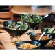Marone melamine kom zwart 19cm