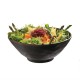 Marone melamine kom zwart 24cm