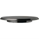 Pure ronde melamine taartschotel zwart