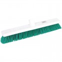Jantex zachte hygiënische bezem 45cm groen