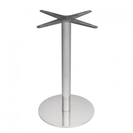 Bolero ronde RVS tafelpoot
