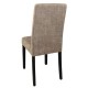 Bolero eetkamerstoel beige 2 stuks