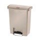Rubbermaid Slim Jim Front Step pedaalemmer 30ltr beige