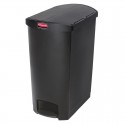Rubbermaid Slim Jim End Step pedaalemmer 90L zwart