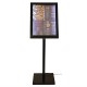 Securit LED info display zwart
