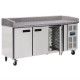 Polar 3-deurs patisserie werkbank met marmeren werkblad