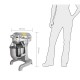 Buffalo planetaire mixer 10L