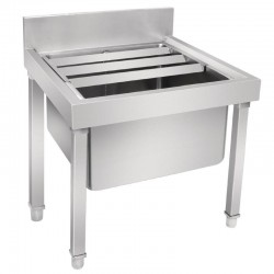 Vogue RVS mop spoelbak