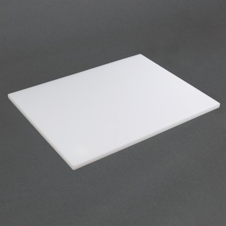 Hygiplas LDPE snijplank wit 600x400x20mm