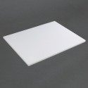 Hygiplas LDPE snijplank wit 60x40x2cm
