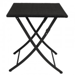 Bolero vierkante opklapbare PE rotan tafel 60cm