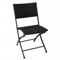 Bolero opklapbare rotan stoelen