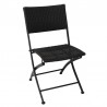 Bolero opklapbare rotan stoelen