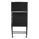 Bolero opklapbare rotan stoelen
