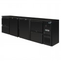 Polar U-serie werkbank koeling 2 deuren en 4 laden