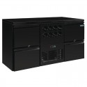 Polar U-serie werkbank koeling 4 laden plus flessennest (8 flessen)
