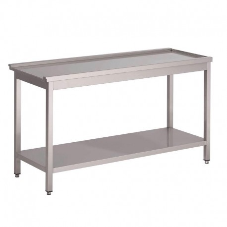 Gastro M aanvoertafel voor doorschuifvaatwasmachine HT50