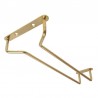 Glasrek messing 25,5cm