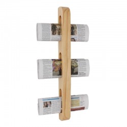Olympia houten tijdschriften- en krantenrek