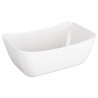 Olympia Kristallon Curve schaal GN 1/4 wit