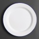 Olympia Emaille bord 24,5cm