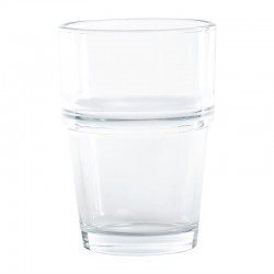 Olympia stapelbare tumbler gehard glas 20cl