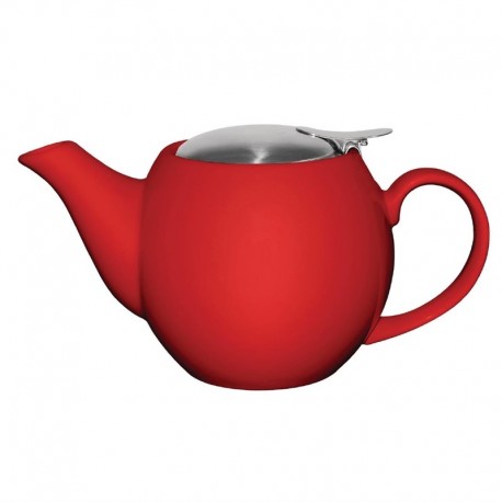 Olympia theepot 51cl rood