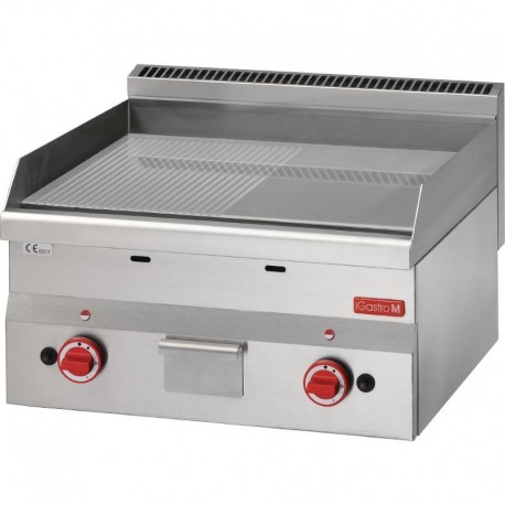 Gastro M 600 gas bakplaat 60/60 FTRG-CR