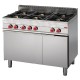 Gastro M 650 gasfornuis met elektrische heteluchtoven 65/110 CFGE