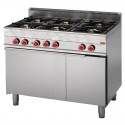 Gastro M 650 gasfornuis met elektrische heteluchtoven 65/110 CFGE