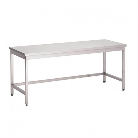 Gastro M RVS werktafel zonder onderblad 85x100x70cm