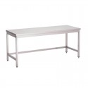 Gastro M RVS werktafel zonder onderblad 85x100x70cm