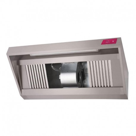 Gastro M RVS afzuigkap met motor 54x150x90cm