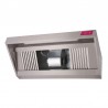 Gastro-M RVS afzuigkap met motor 250x90x54cm