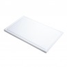 Gastro-M GN1/2 HDPE snijplank met sapgeul wit