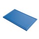 Gastro-M GN1/1 HDPE snijplank met sapgeul blauw
