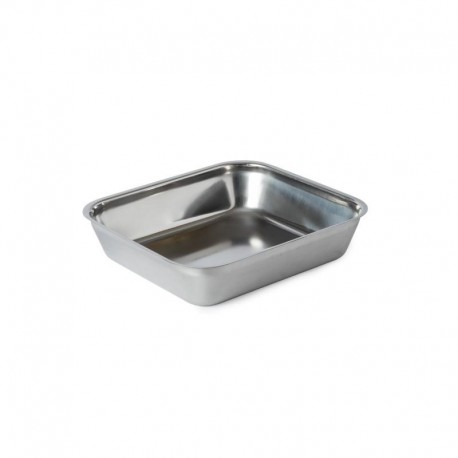 RVS vleesbak 24,4x21,6cm