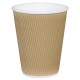 Fiesta Hot Cups met gerimpelde wand lichtbruin 23cl x500