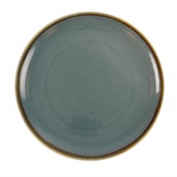 Olympia Kiln ronde coupeborden blauw 28cm