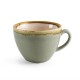 Olympia Kiln cappuccinokopjes mosgroen 23cl