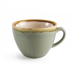 Olympia Kiln cappuccinokopjes mosgroen 23cl