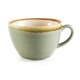Olympia Kiln cappuccinokopjes mosgroen 34cl