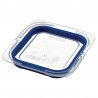Araven ABS blauw GN 1/6 deksel