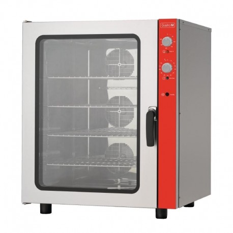 Gastro M heteluchtoven 10x 60x40cm met bevochtiger 400V