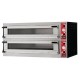 Gastro-M pizzaoven met 2 kamers type "Milan 2"